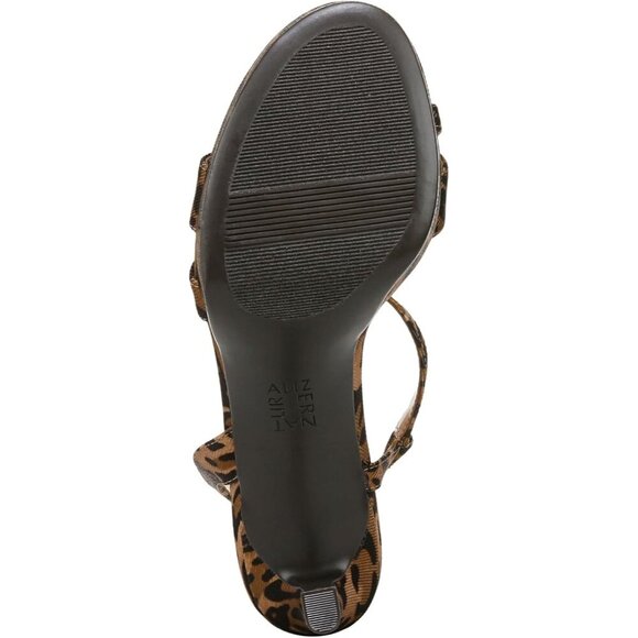 Naturalizer Women Cheetah Print Polyurethane Rounded Open Toes Platform Shoes - Picture 7 of 10